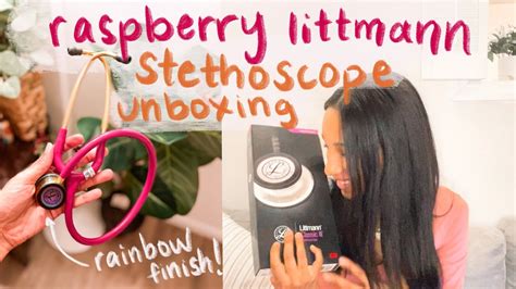 Littmann Classic Iii Stethoscope Unboxing Raspberry Tube Rainbow