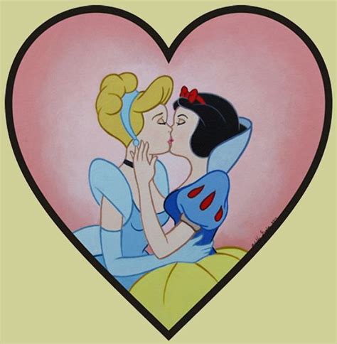 Artist Shows That Love Is The Answer By Painting Same Sex Disney Couples Along With Heterosexual