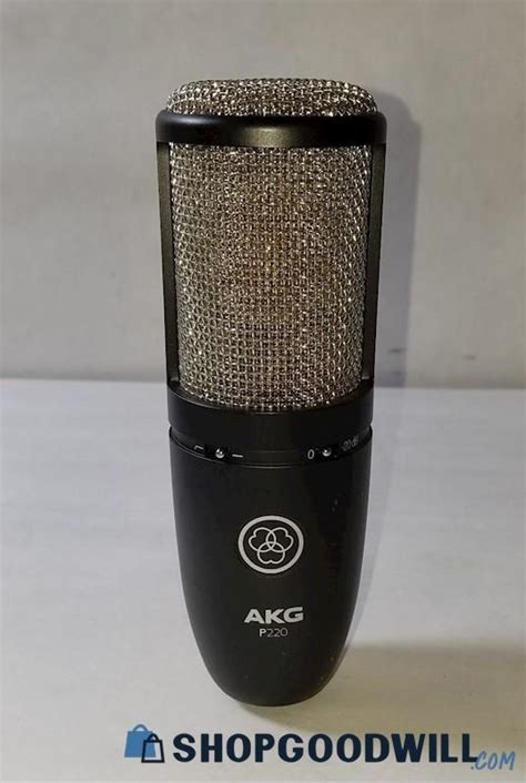 Akg P220 High Performance Dual Capsule Condenser Microphone ...