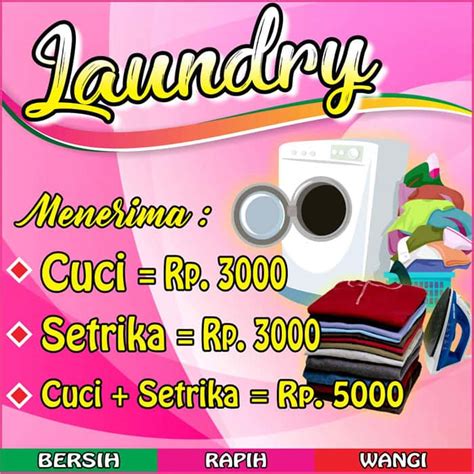 Contoh Spanduk Laundry Menarik Diri Dari IMAGESEE