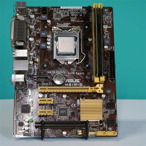 Asus H81M C Motherboard Kit W I5 4460 16gb RAM Jawa