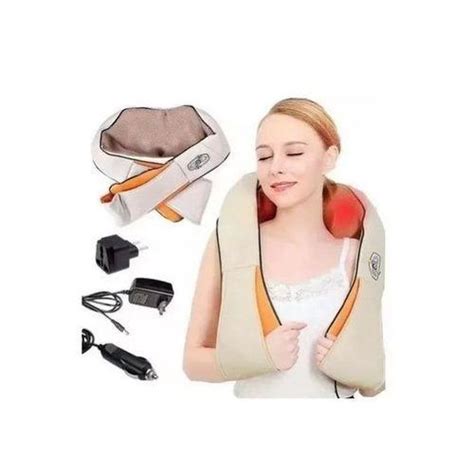 Colete Shiatsu Pesco O Massageador Cervical Ombros Lombar Reparocell