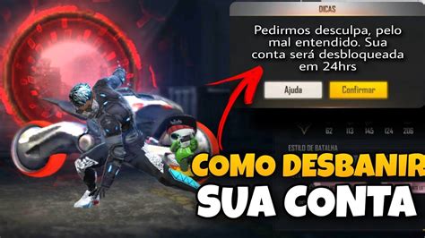 Como Recuperar Conta De Free Fire Banida Permanente E Como Sair Da