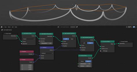 Set Handle Positions Node Blender Manual