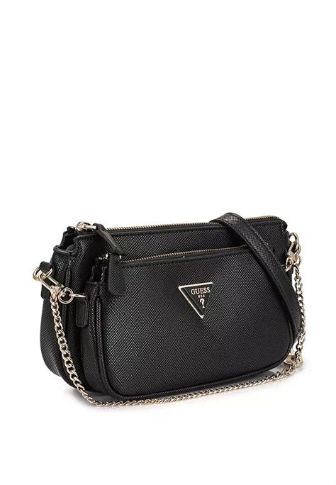 Jual Guess Noelle Double Pouch Crossbody Bag Original Zalora