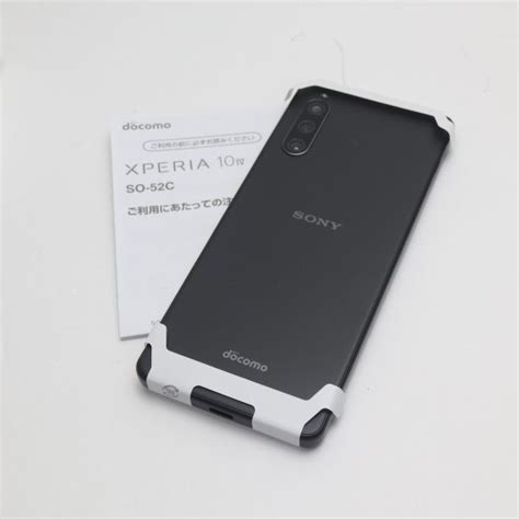 ムスビー｜安心保証 新品未使用 Xperia 10 Iv So 52c ブラック【xperia 10 Iv So 52c Nttドコモ】￥38944