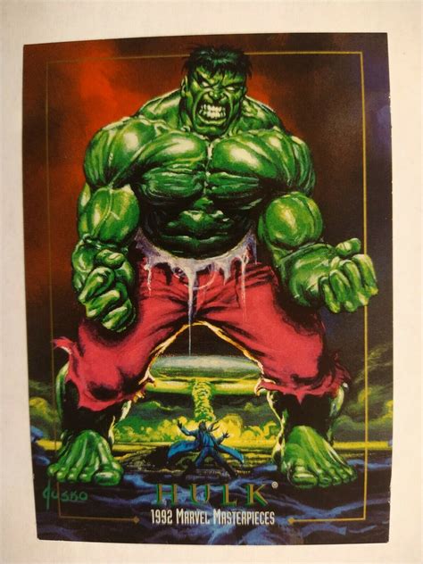 Mavin Marvel Masterpieces Series Promo Prototype Trading Card