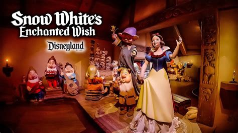 Snow White S Enchanted Wish On Ride Low Light 4K POV Disneyland 2023 06