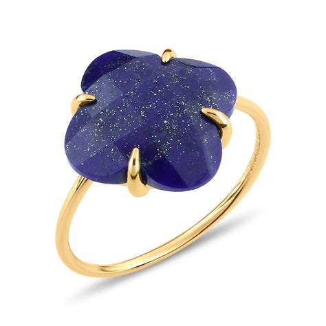 BAGUE VICTORIA LAPIS LAZULI OR JAUNE