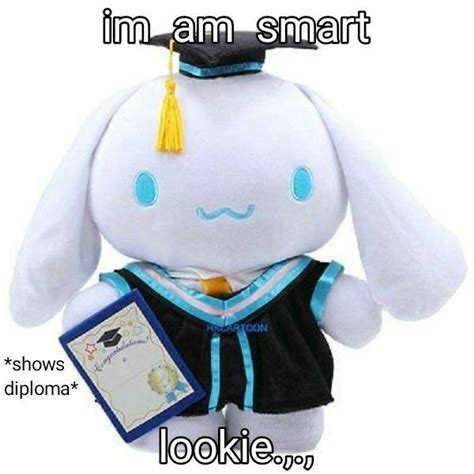 smart cinnamoroll 😋 | Hello kitty pictures, Cute memes, Cute messages