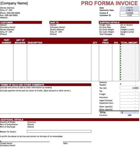 Free Excel Invoice Template Australia Excelxo