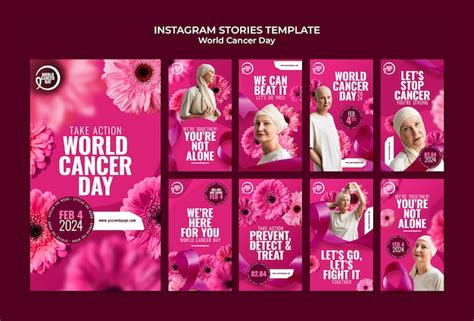 Free Psd World Cancer Day Awareness Instagram Stories