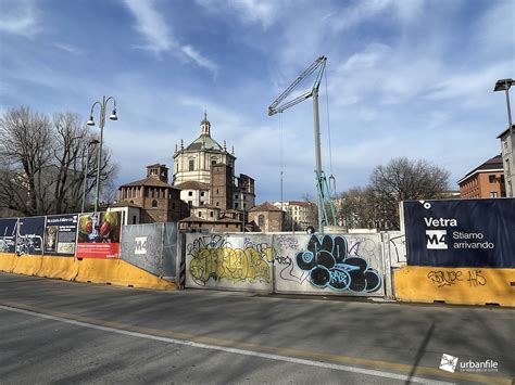 Milano Centro Storico Cantiere M Vetra Gennaio Urbanfile