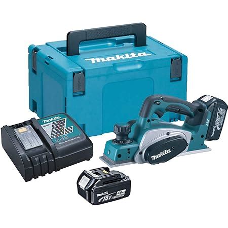 Makita DKP180Z Akku Hobel 18 0 V 82 mm ohne Akku ohne Ladegerät