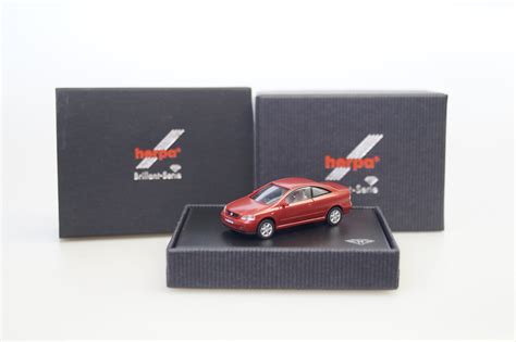 1 87 Herpa Brilliant Serie 101240 Opel Coupe Dkl Rot Met Neuw Ovp