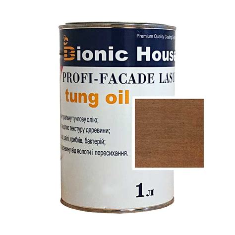 Краска для дерева PROFI-FACADE LASUR tung oil 1л Тауп - Купить с ...