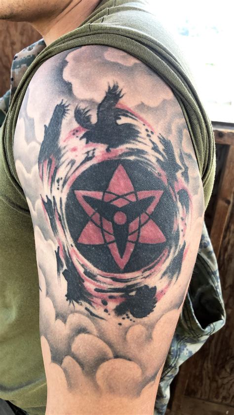 Itachi Sharingan Tattoo