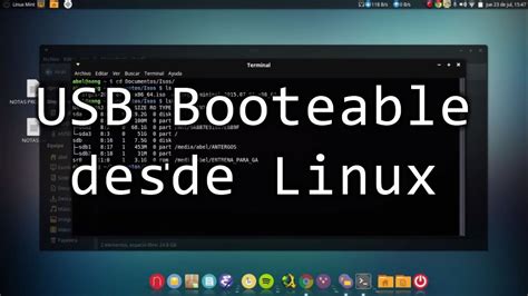 Crear USB Booteable En Linux YouTube