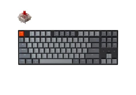 Keychron K Grey White Led Hot Swap Gateron G Pro Red Switch Ru K