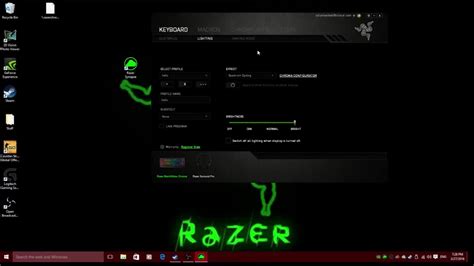 How To Install Lighting Profiles For Razer Blackwidow Chroma Youtube