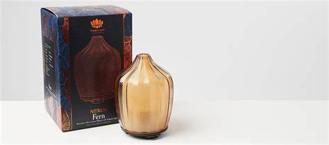 Amber Glass Electric Aroma Diffuser | Oliver Bonas