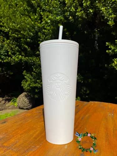 Tumbler Starbucks Ml Negro Y Blanco Cuotas Sin Inter S