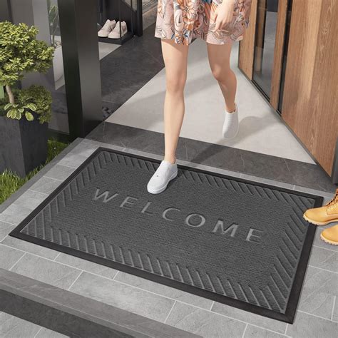 COLOR GEOMETRY Welcome Door Mat 45 X 75 Cm Entrance Door Mat Outdoor