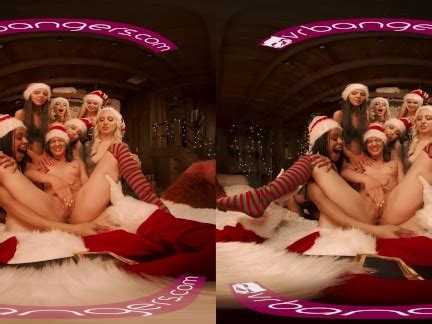 XNXX VRBangers Christmas Orgy With Abella Danger And Her 7 Sexy Elves