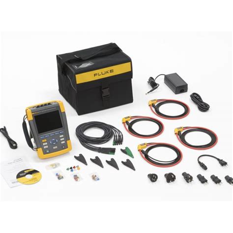 Fluke Ii Power Quality And Motor Analyzer Three Phase Kit With