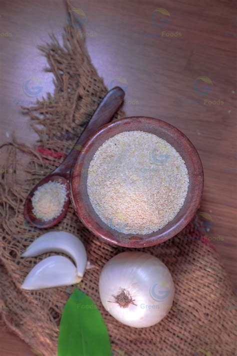Dehydrated White Onion Granules - Greenfoodexport