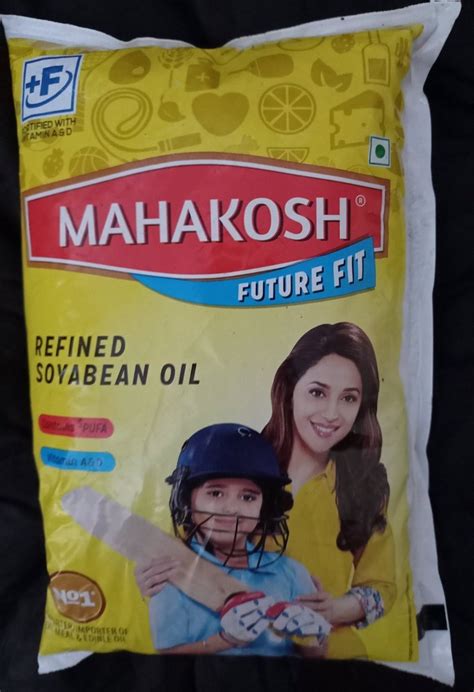 Mahakosh Refined Soyabean Cooking Oil Ltr Box Pouch Speciality