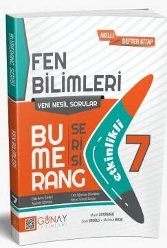 Günay Yayınları 7 Sınıf Bumerang Serisi Fen Bilimleri Akıllı Defter