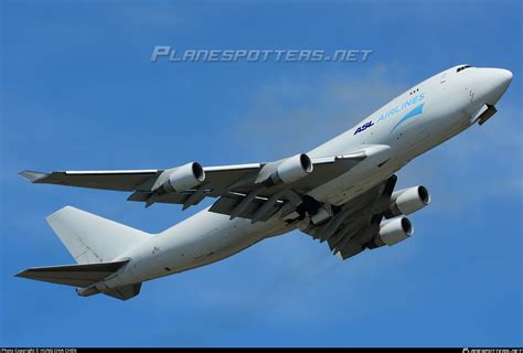 OE IFD ASL Airlines Belgium Boeing 747 4B5ERF Photo By HUNG CHIA CHEN