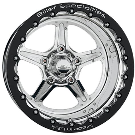 Billet Specialties 15x10 Street Lite Single Bead Lock 5x4 5 Bp 6 5 Bs Polished Sn95 Mustang