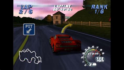 Automobili Lamborghini Nintendo 64 Championship Novice Difficulty