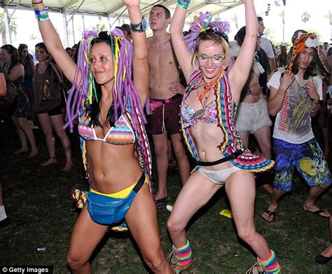 Ai Girl Blog S Hot Nearly Naked Hippie Chicks From Coachella