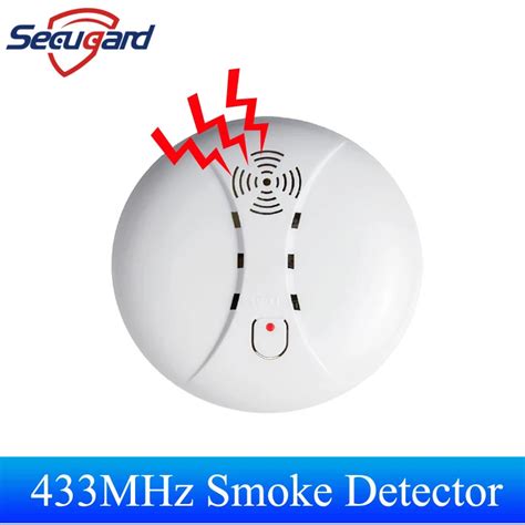 433mhz Smoke Detector Wireless Fire Sensor Cigarettes Smok Detect For