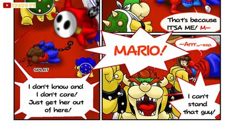 Princess Mario Series Tg Comic Boy To Girl Body Swap Full Tg Tf