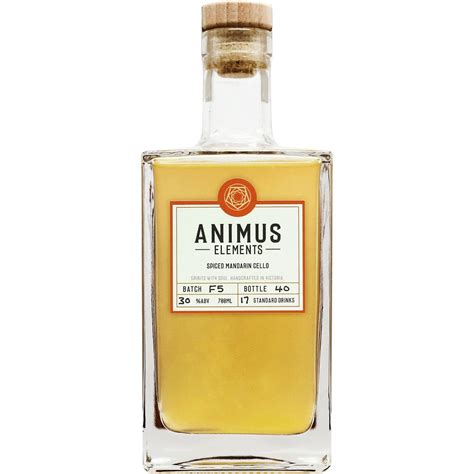 Animus Distillery Elements Spiced Mandarin-Cello 700ml – World Wine