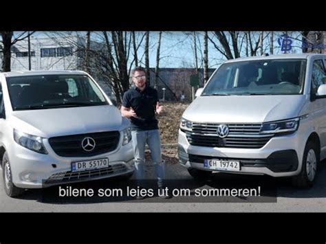 9 Seter Til Sommer Vito Vs Caravelle Hva Skal Du Velge Her Vi Skal