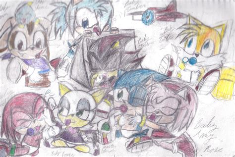 Sonic Babies By Brookellyn On Deviantart