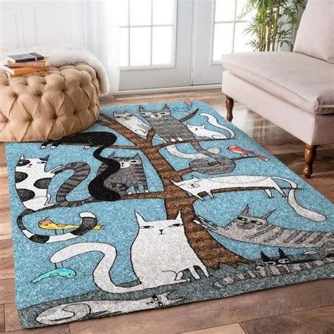 Cat Ml310703m Rug Azcozy Decor Cat Rug Rugs