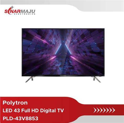 Jual Led Tv Inch Polytron Full Hd Pld V Di Seller Sinarmaju