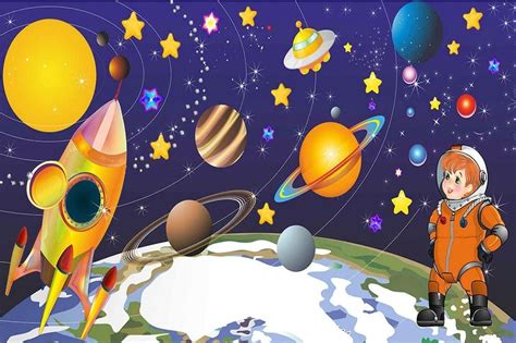 Картинки на день космонавтики для детей