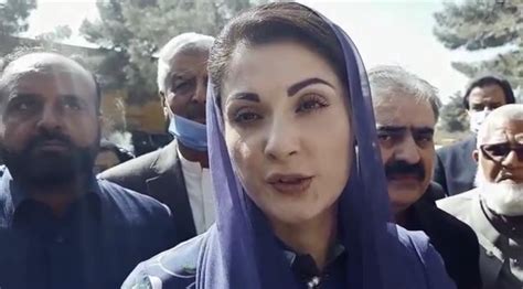 Maryam Nawaz Arrives In Quetta To Address Pdm Jalsa Quetta Voice