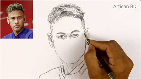 How To Draw Neymar Step By Step Easy