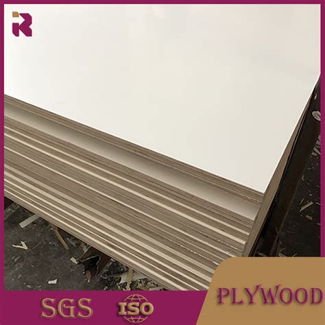 Polishing High Gloss Melamine Coated Plywood Melamine Decal Paper