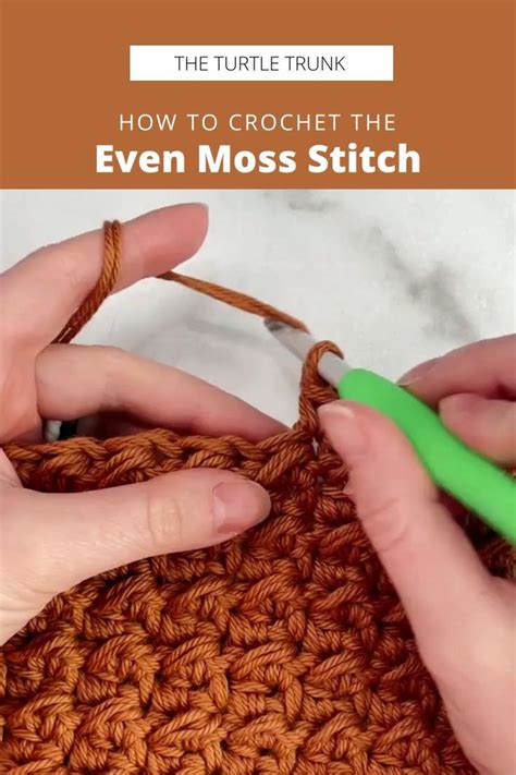 How To Crochet The Even Moss Stitch Farmhouse Dish Set Free Crochet