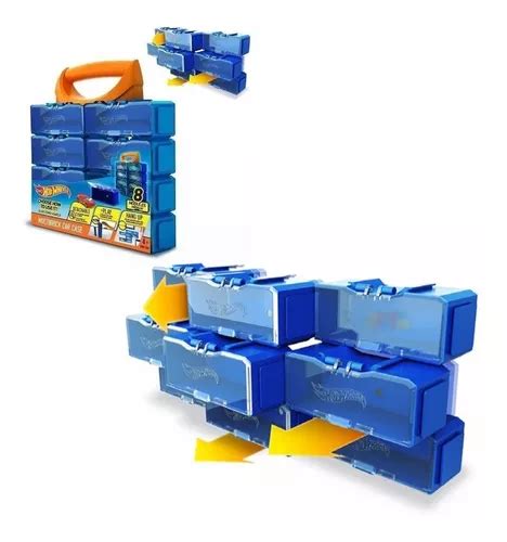 Hot Wheels Multibrick Car Case Autos Valija Porta Autos