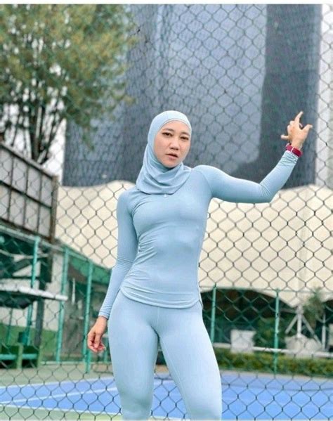 Pin Oleh Cool Di Simpan Cepat Gaya Hijab Sport Outfits Pakaian Islami